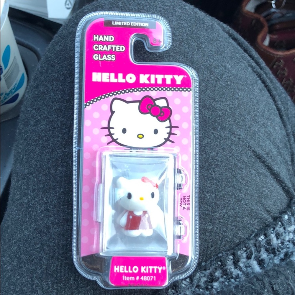 Hello Kitty Glass Figurine